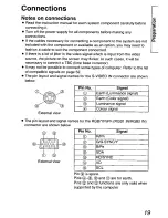 Preview for 19 page of Panasonic PTLC55U - LCD PROJECTOR Operating Instructions Manual