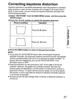 Preview for 31 page of Panasonic PTLC55U - LCD PROJECTOR Operating Instructions Manual