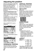 Preview for 34 page of Panasonic PTLC55U - LCD PROJECTOR Operating Instructions Manual