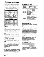 Preview for 36 page of Panasonic PTLC55U - LCD PROJECTOR Operating Instructions Manual