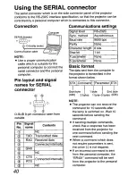 Preview for 40 page of Panasonic PTLC55U - LCD PROJECTOR Operating Instructions Manual