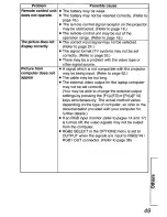 Preview for 49 page of Panasonic PTLC55U - LCD PROJECTOR Operating Instructions Manual