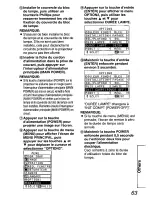 Preview for 63 page of Panasonic PTLC55U - LCD PROJECTOR Operating Instructions Manual