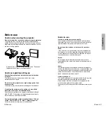 Предварительный просмотр 6 страницы Panasonic PTLM1U - LCD PROJECTOR Operating Instructions Manual