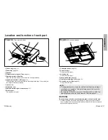 Предварительный просмотр 7 страницы Panasonic PTLM1U - LCD PROJECTOR Operating Instructions Manual