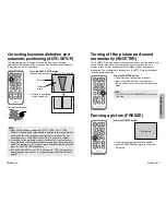 Предварительный просмотр 14 страницы Panasonic PTLM1U - LCD PROJECTOR Operating Instructions Manual