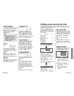 Предварительный просмотр 23 страницы Panasonic PTLM1U - LCD PROJECTOR Operating Instructions Manual