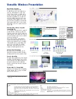 Preview for 4 page of Panasonic PTLW80NTU - LCD PROJECTOR - MULTI LANGUAGE Brochure & Specs