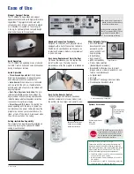 Preview for 5 page of Panasonic PTLW80NTU - LCD PROJECTOR - MULTI LANGUAGE Brochure & Specs