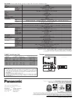 Preview for 6 page of Panasonic PTLW80NTU - LCD PROJECTOR - MULTI LANGUAGE Brochure & Specs