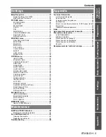 Preview for 5 page of Panasonic PTLW80NTU - LCD PROJECTOR - MULTI LANGUAGE Operating Instructions Manual