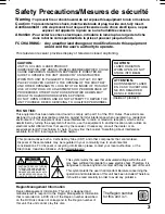 Preview for 3 page of Panasonic PV-20D52 Operating Instructions Manual