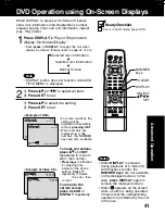 Preview for 41 page of Panasonic PV-20D52 Operating Instructions Manual