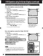 Preview for 40 page of Panasonic PV 20D53 Operating Instructions Manual