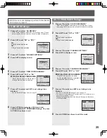 Preview for 25 page of Panasonic PV-20DF25-K Operating Instructions Manual