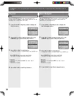 Preview for 34 page of Panasonic PV-20DF25-K Operating Instructions Manual