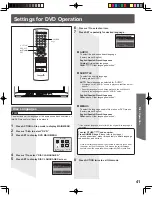 Preview for 41 page of Panasonic PV-20DF25-K Operating Instructions Manual