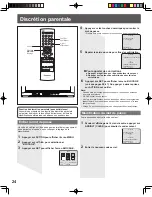 Preview for 74 page of Panasonic PV-20DF25-K Operating Instructions Manual