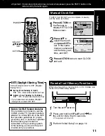 Предварительный просмотр 11 страницы Panasonic PV 20DF62 Operating Instructions Manual