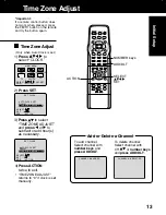 Предварительный просмотр 13 страницы Panasonic PV 20DF62 Operating Instructions Manual