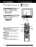 Предварительный просмотр 18 страницы Panasonic PV 20DF62 Operating Instructions Manual