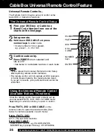 Предварительный просмотр 26 страницы Panasonic PV 20DF62 Operating Instructions Manual