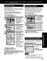 Предварительный просмотр 29 страницы Panasonic PV 20DF62 Operating Instructions Manual