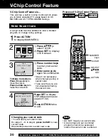 Предварительный просмотр 30 страницы Panasonic PV 20DF62 Operating Instructions Manual