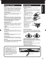 Предварительный просмотр 7 страницы Panasonic PV 20DF63 Operating Instructions Manual