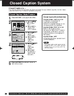 Предварительный просмотр 20 страницы Panasonic PV 20DF63 Operating Instructions Manual