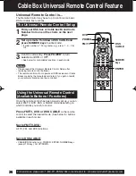 Предварительный просмотр 26 страницы Panasonic PV 20DF63 Operating Instructions Manual