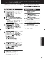 Preview for 31 page of Panasonic PV 20DF63 Operating Instructions Manual