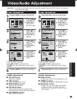 Предварительный просмотр 35 страницы Panasonic PV 20DF63 Operating Instructions Manual