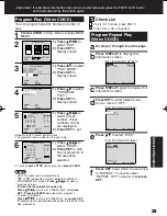 Предварительный просмотр 39 страницы Panasonic PV 20DF63 Operating Instructions Manual