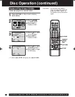 Предварительный просмотр 40 страницы Panasonic PV 20DF63 Operating Instructions Manual