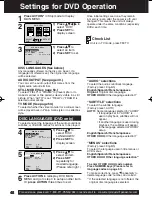 Предварительный просмотр 48 страницы Panasonic PV 20DF63 Operating Instructions Manual