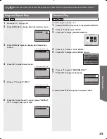 Предварительный просмотр 39 страницы Panasonic PV-27DF25ND Operating Instructions Manual