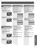 Предварительный просмотр 51 страницы Panasonic PV-27DF25ND Operating Instructions Manual