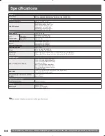 Preview for 54 page of Panasonic PV-27DF25ND Operating Instructions Manual