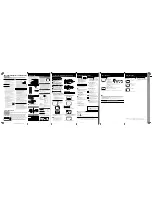 Preview for 2 page of Panasonic PV-454S-K Operating Instructions Manual