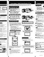 Предварительный просмотр 4 страницы Panasonic PV-455S-K Operating Instructions Manual