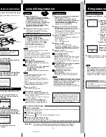 Предварительный просмотр 29 страницы Panasonic PV-455S-K Operating Instructions Manual