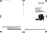 Предварительный просмотр 494 страницы Panasonic PV-500 User Manual