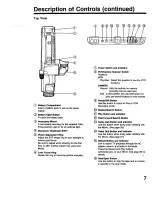 Предварительный просмотр 7 страницы Panasonic PV-615S Operating Instructions Manual