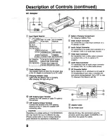 Preview for 8 page of Panasonic PV-615S Operating Instructions Manual