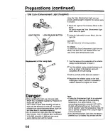 Предварительный просмотр 14 страницы Panasonic PV-615S Operating Instructions Manual