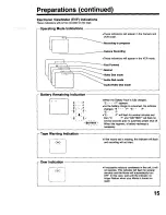 Preview for 15 page of Panasonic PV-615S Operating Instructions Manual