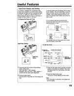 Предварительный просмотр 19 страницы Panasonic PV-615S Operating Instructions Manual