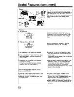 Предварительный просмотр 22 страницы Panasonic PV-615S Operating Instructions Manual