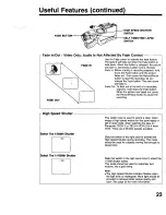 Предварительный просмотр 23 страницы Panasonic PV-615S Operating Instructions Manual